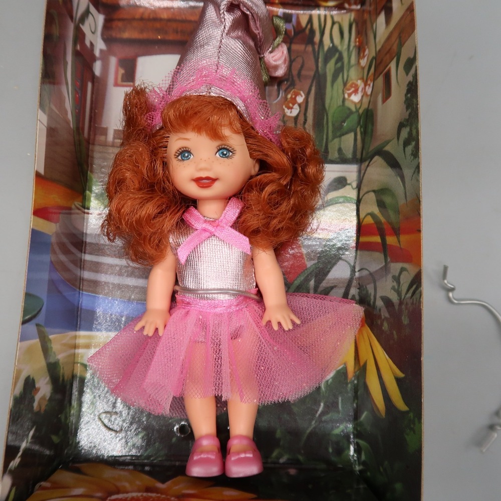 Barbie Kelly Doll The Wizard of Oz Kelly as Lullaby Munchkin 1999 Vintage 4 inch